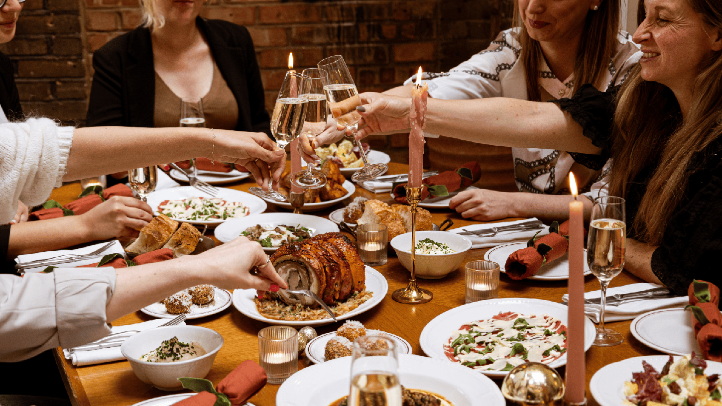 Group Private Dining for Christmas at Mortimer House Kitchen, London