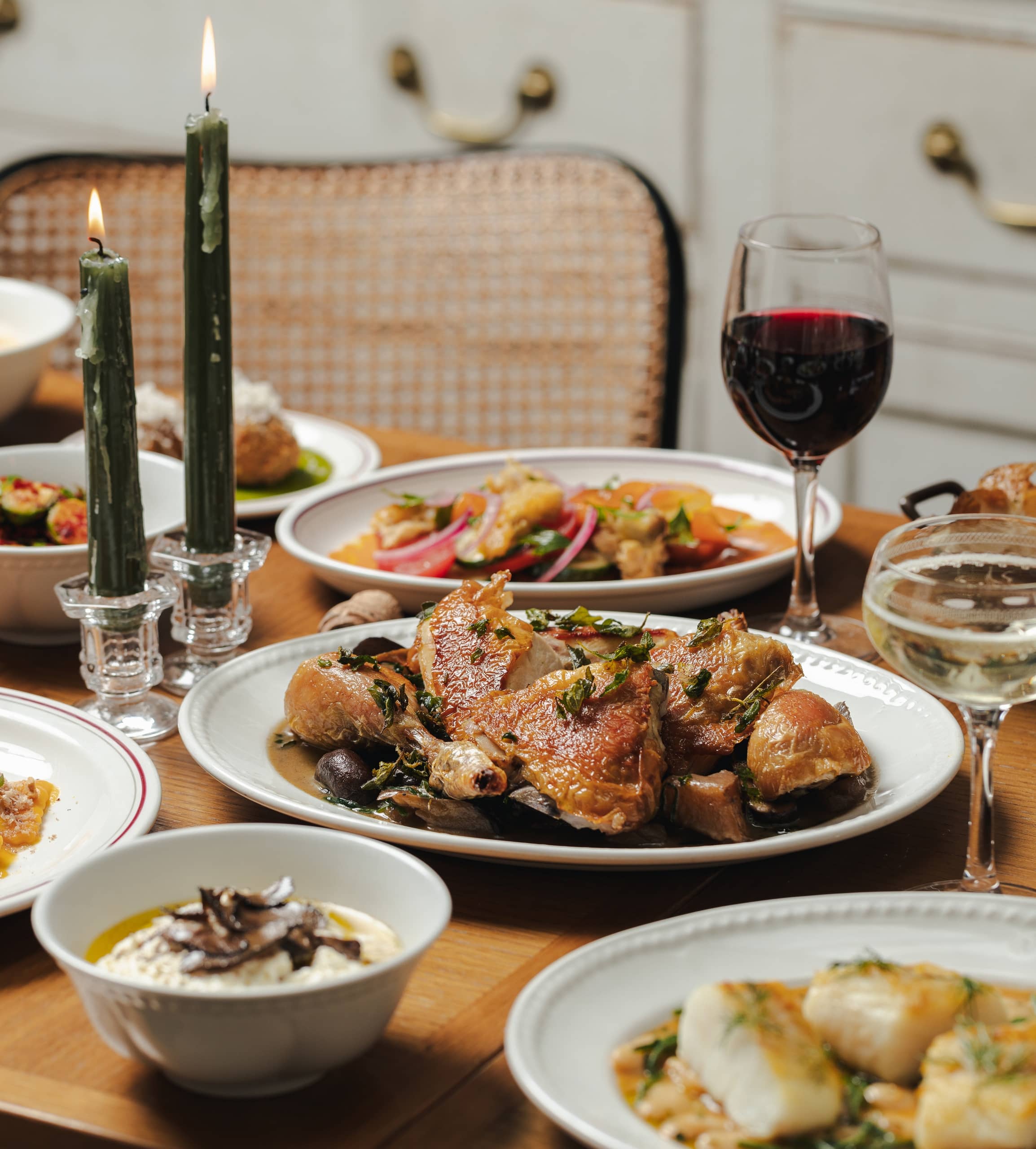 Mortimer House Kitchen feast in Fitzrovia, London