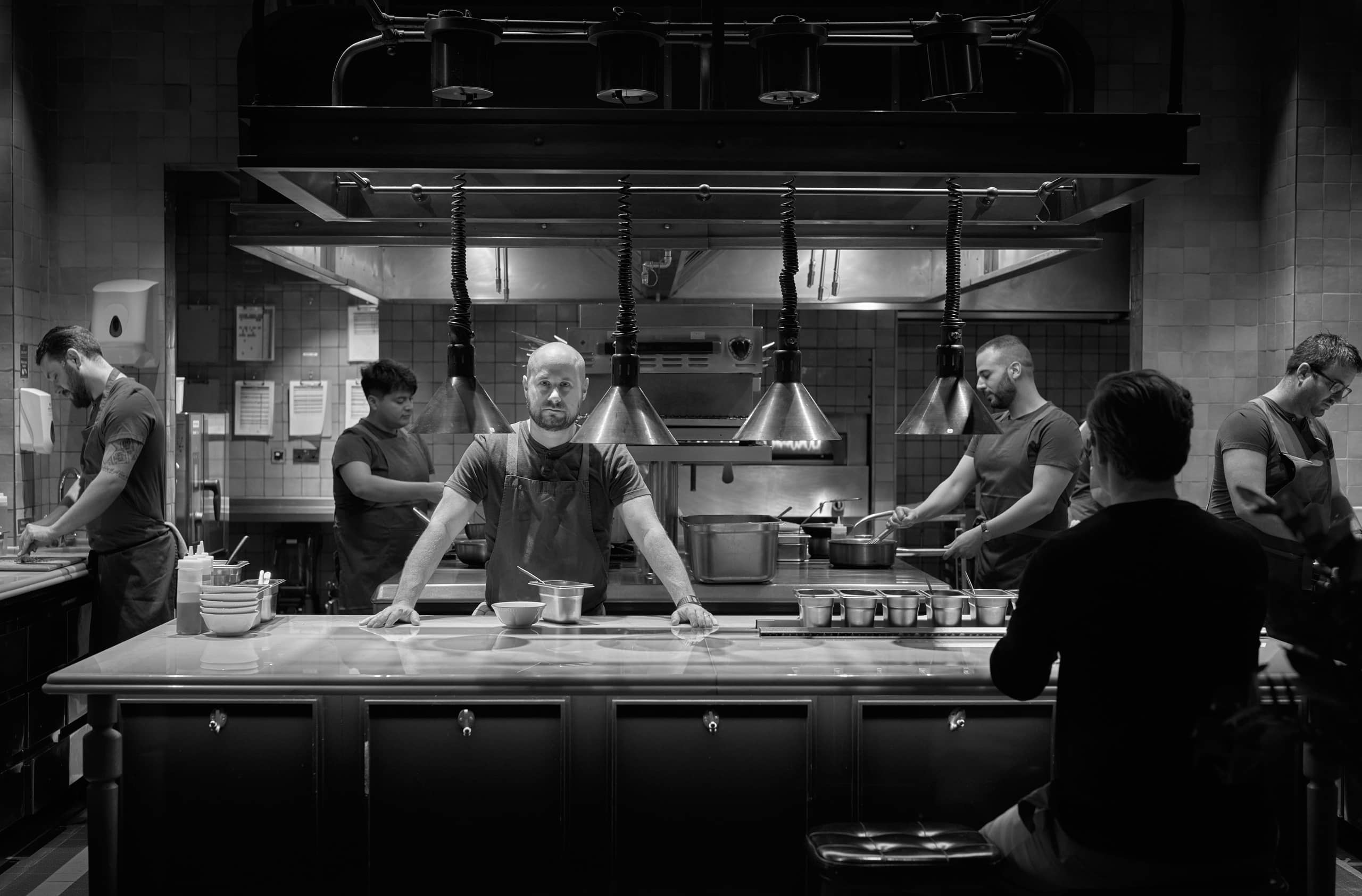 Tom Cenci chef of Mortimer House Kitchen