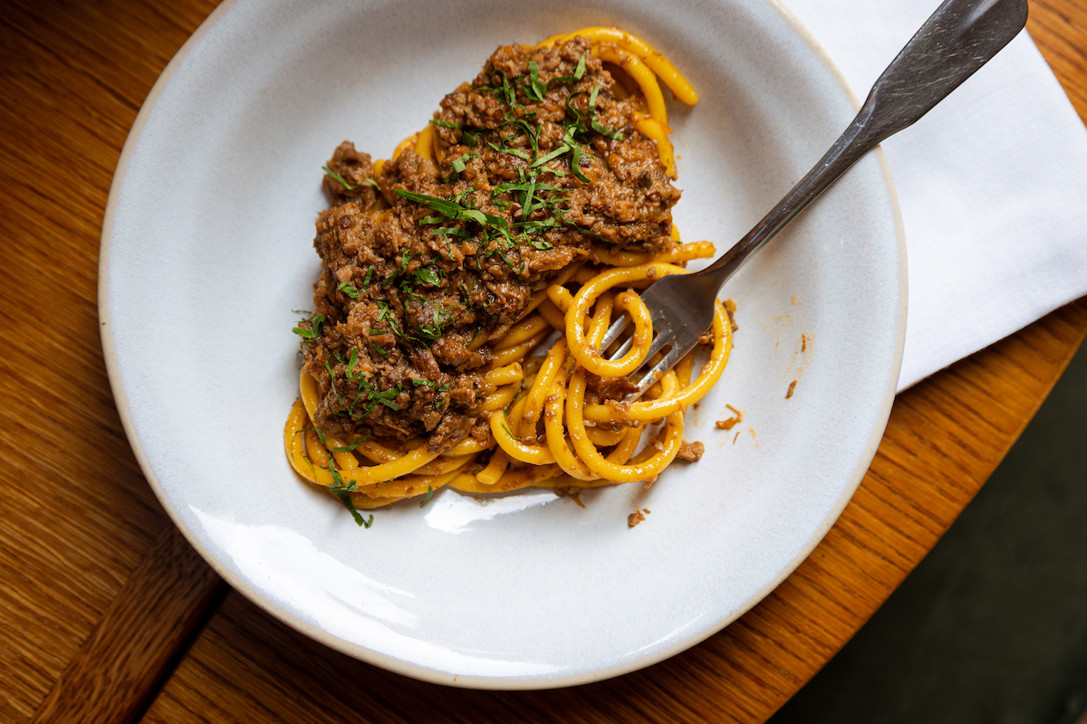 primi - handmade pasta with duck ragu