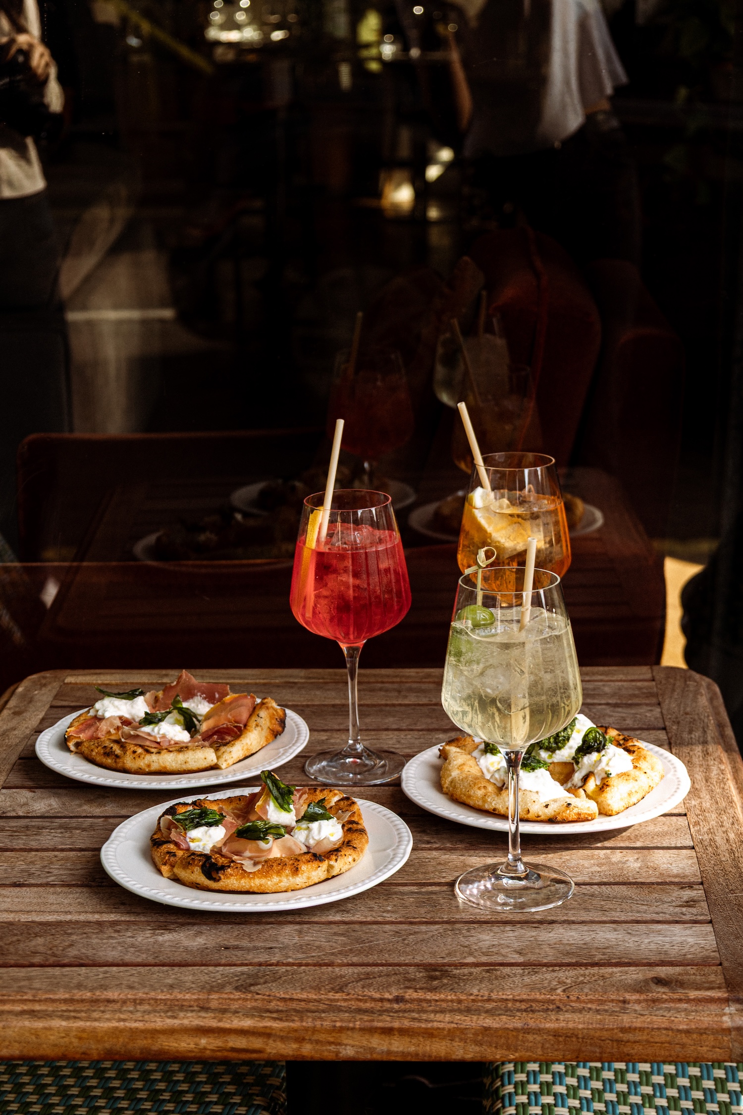 Aperitivo Hour Spritz and Pizzetta